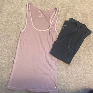 Two American eagle tanks